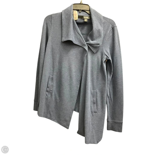 Cardigan By Kensie In Blue & Brown, Size: S