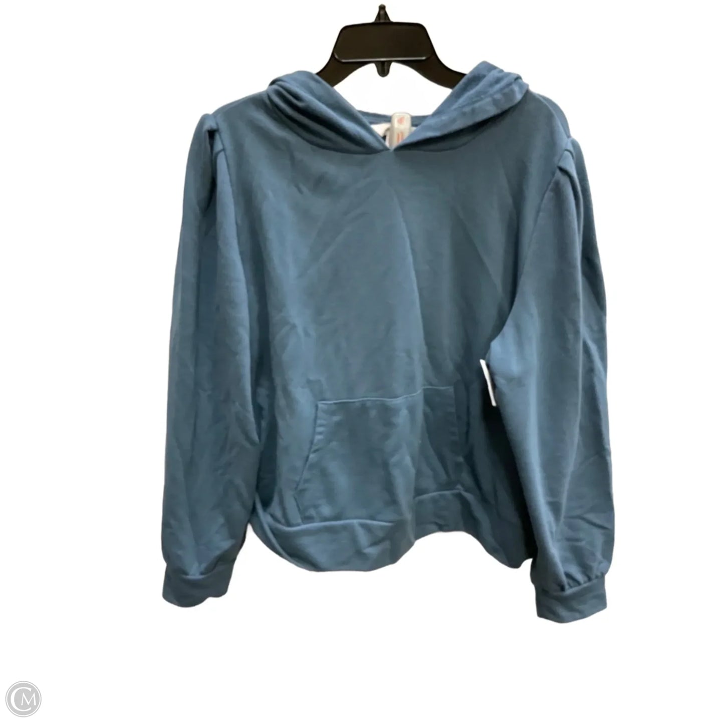 Sweatshirt Hoodie By Lc Lauren Conrad In Blue, Size: Xl