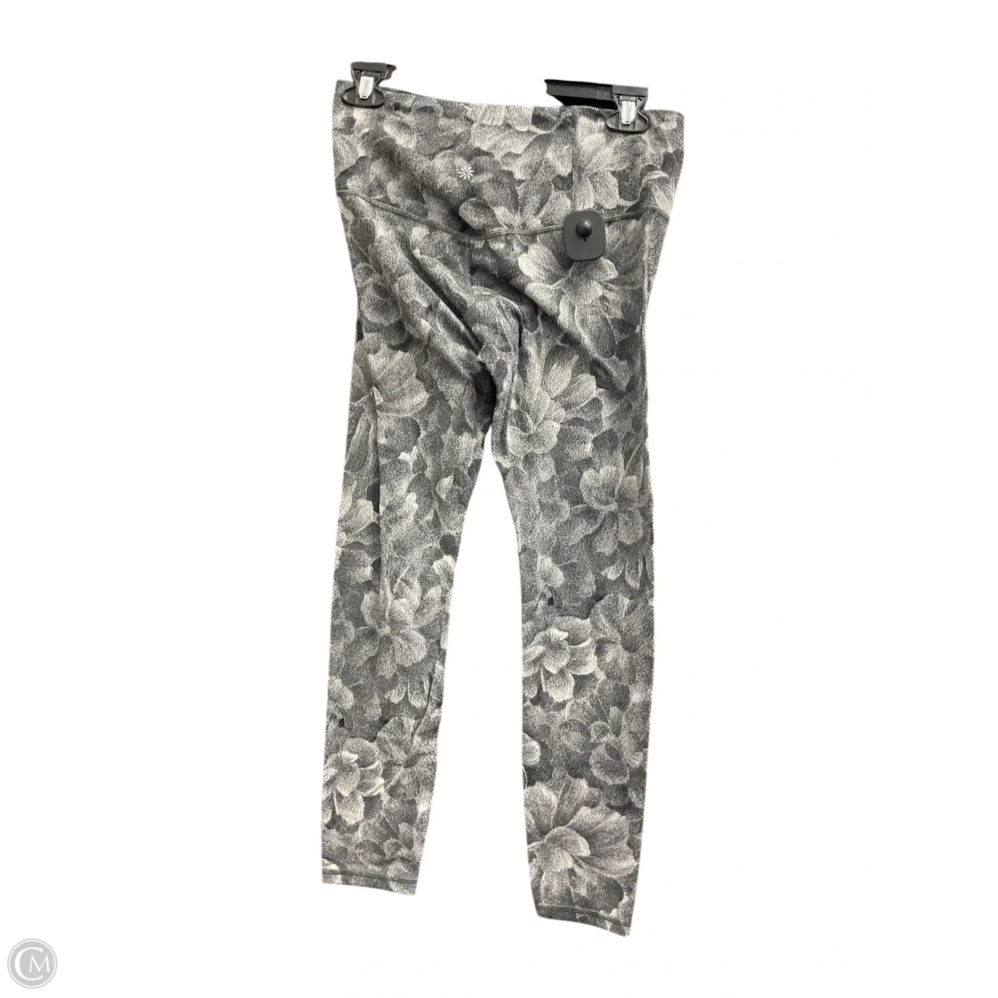 Athletic Leggings By Athleta In Grey, Size: M