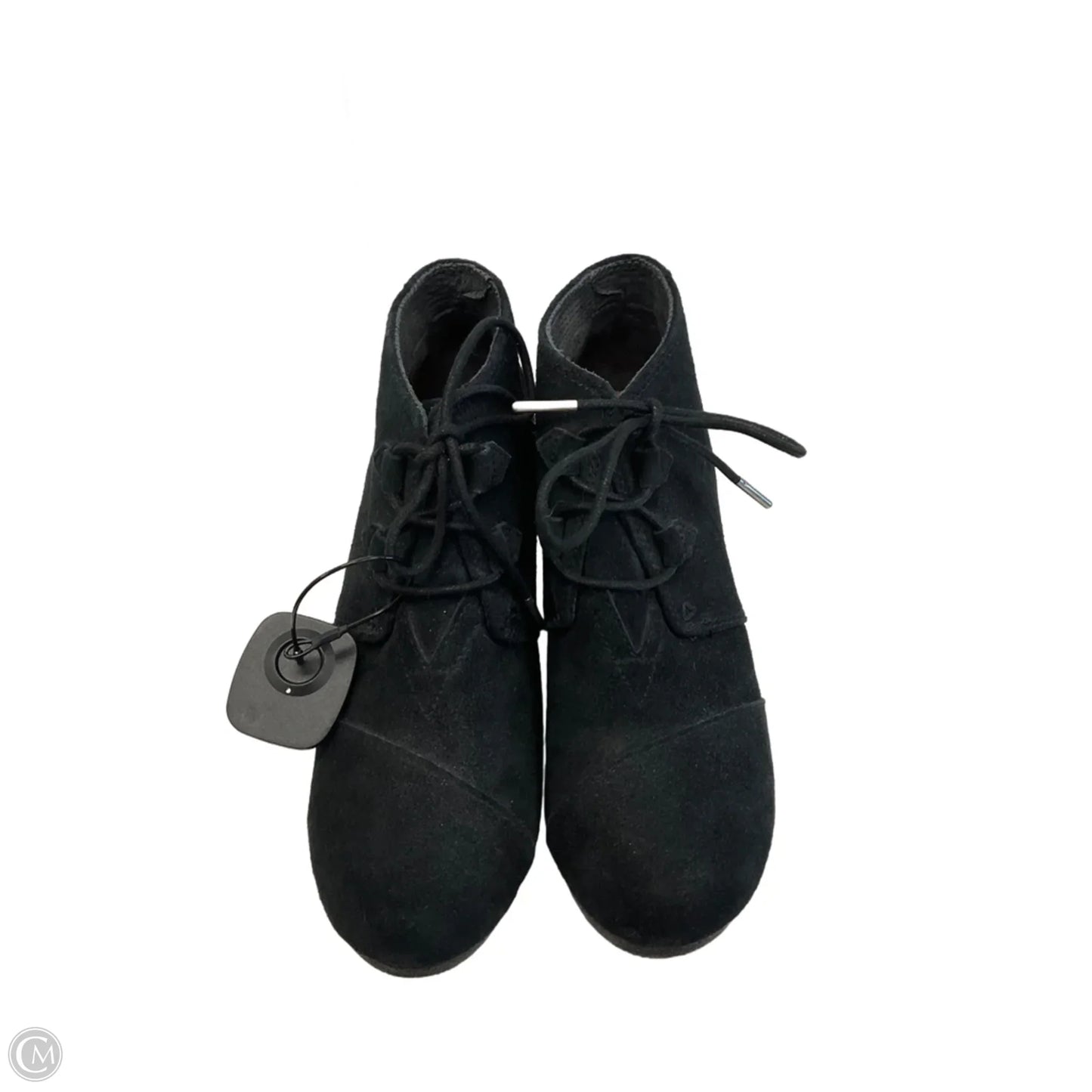 Boots Ankle Heels By Toms In Black, Size: 6