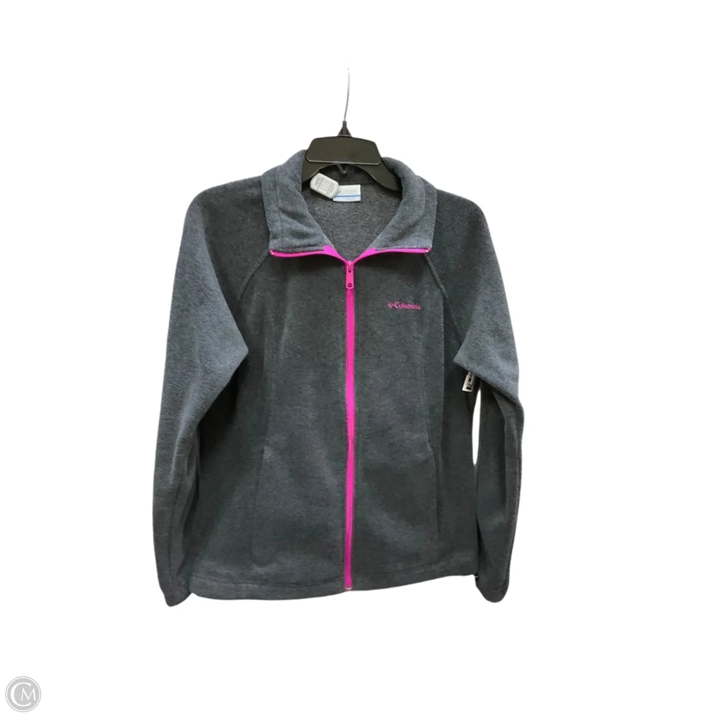 Athletic Jacket By Columbia In Grey, Size: M