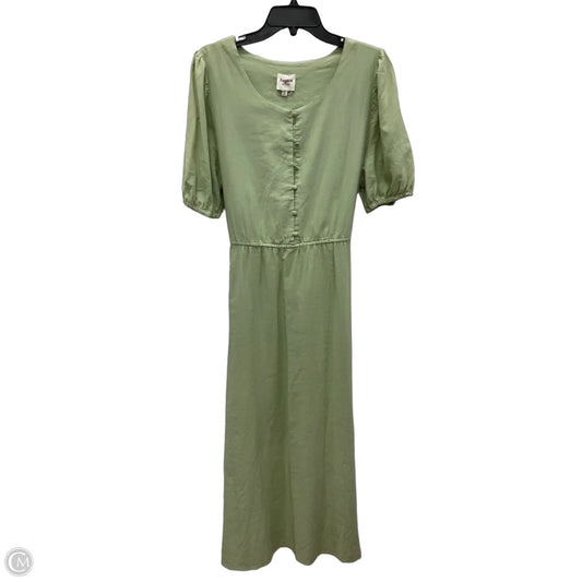Dress Casual Maxi By Hayden La In Green, Size: 1x