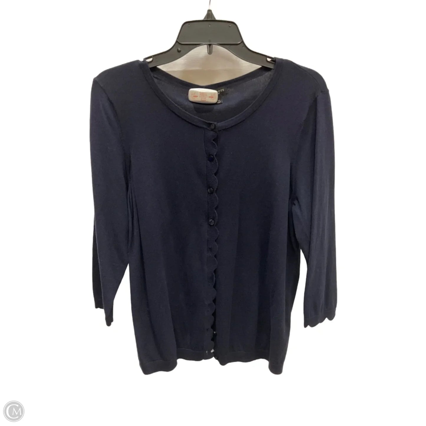 Cardigan By Talbots In Blue, Size: Lp