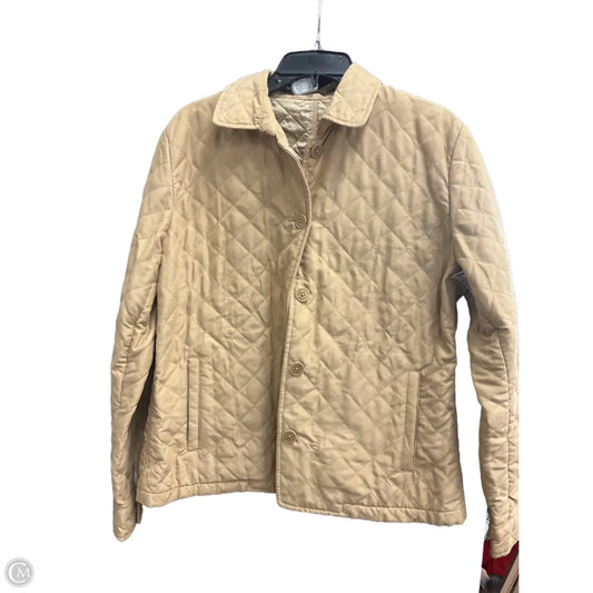 Jacket Puffer & Quilted By Ralph Lauren In Beige, Size: L