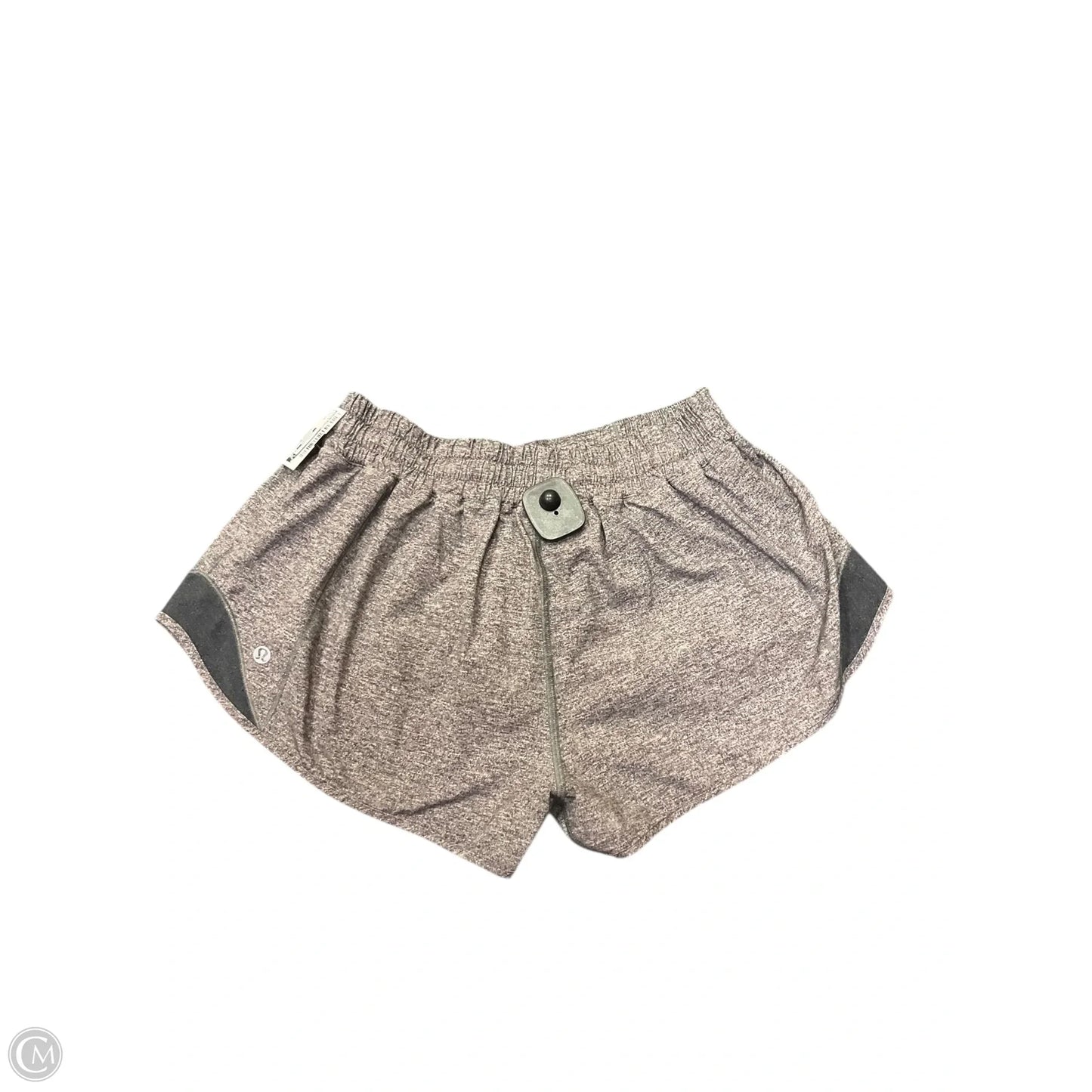 Athletic Shorts By Lululemon In Brown, Size: 10