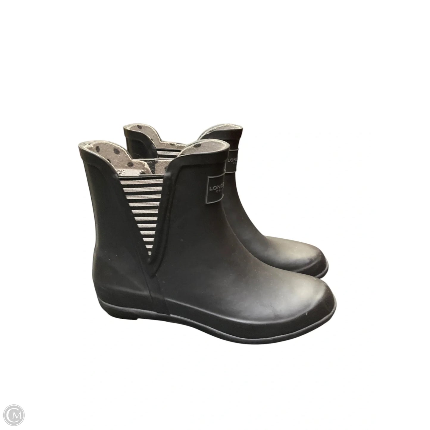 Boots Rain By London Fog In Black, Size: 6