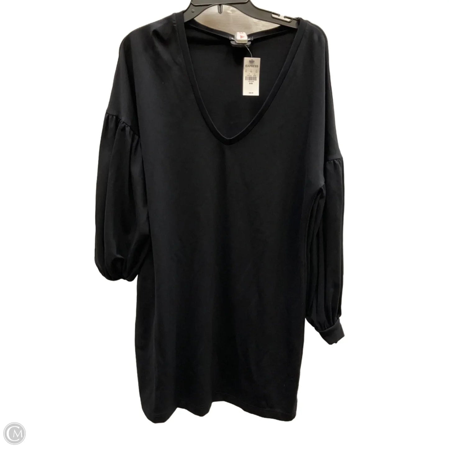 Dress Casual Midi By Express In Black, Size: M