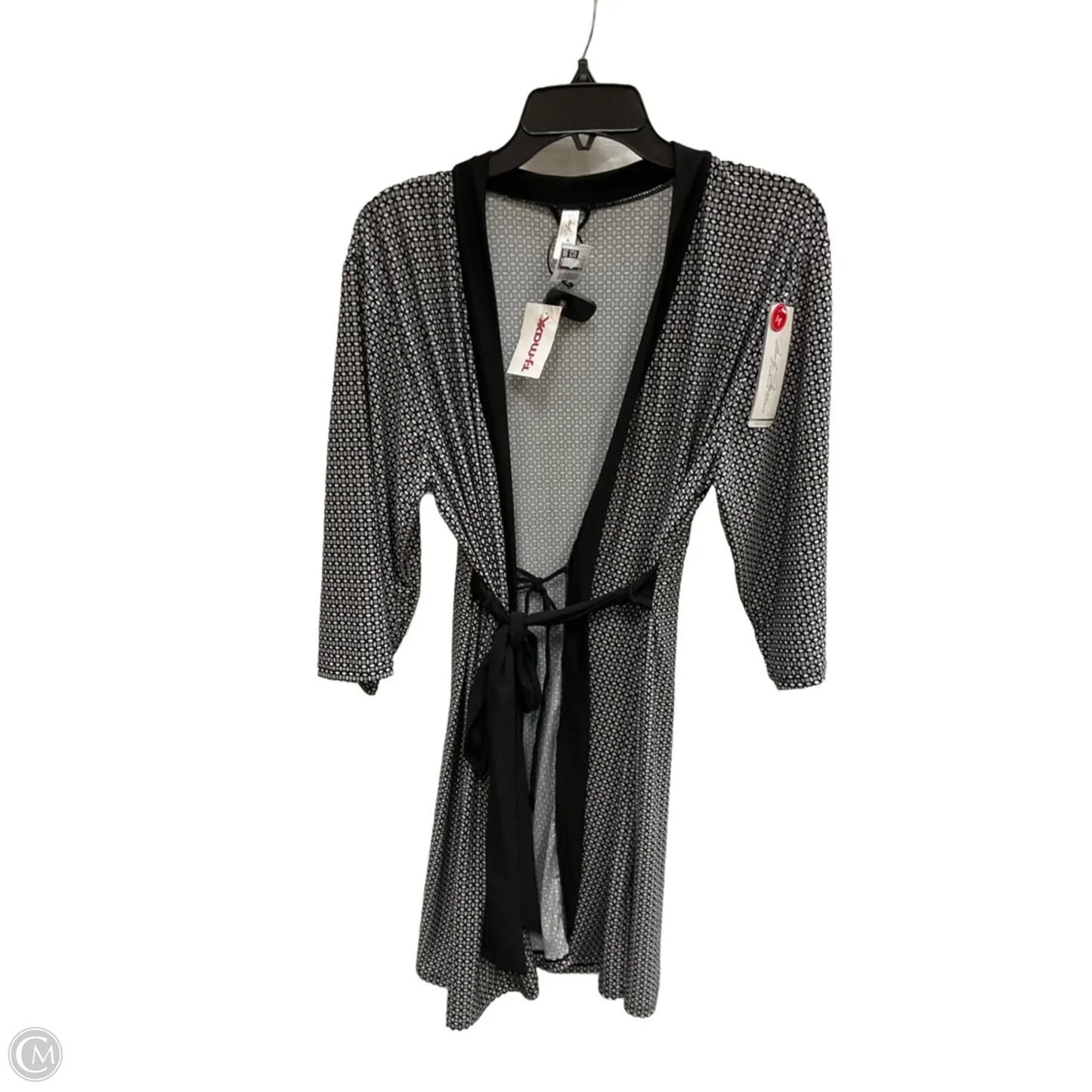 Robe By Cmf In Black & White, Size: M