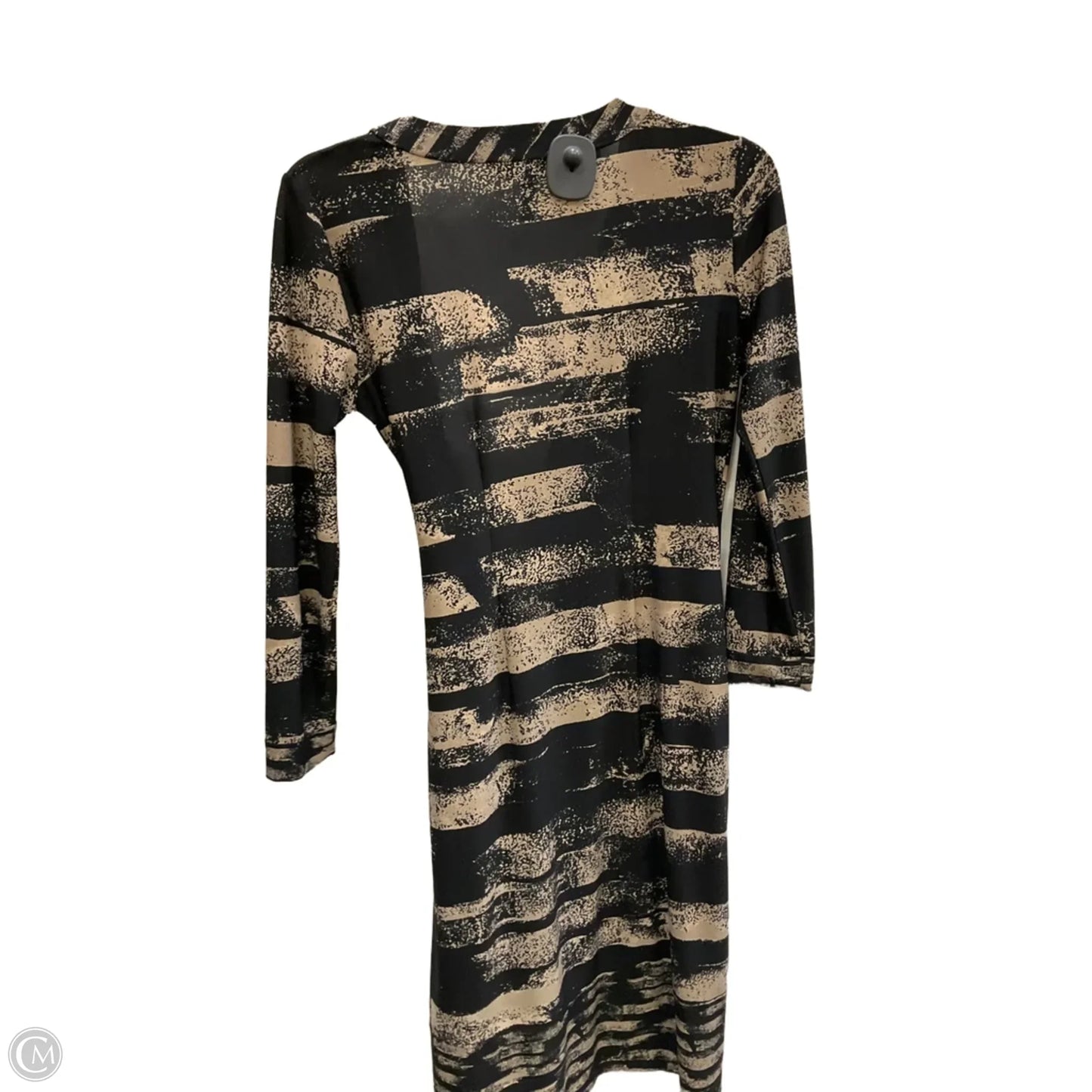 Dress Casual Short By Bcbgmaxazria In Black & Brown, Size: Xs