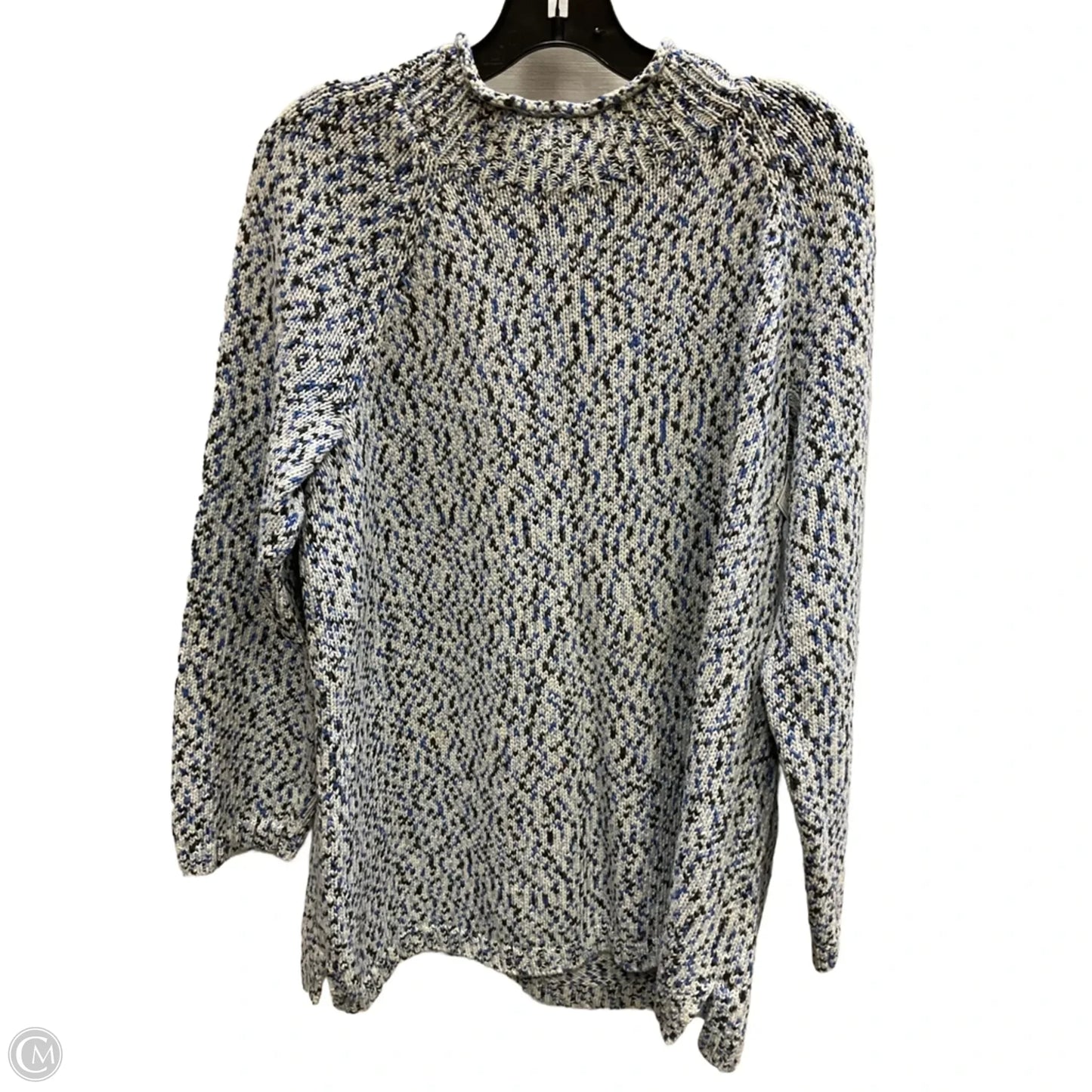 Top Long Sleeve By Talbots In Blue, Size: 2x