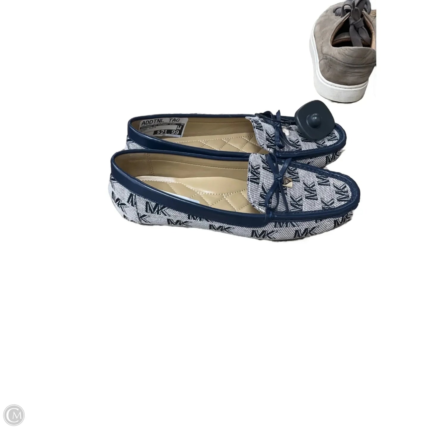 Shoes Flats By Michael By Michael Kors In Navy, Size: 6