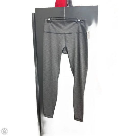 Athletic Leggings By Lululemon In Grey, Size: 12