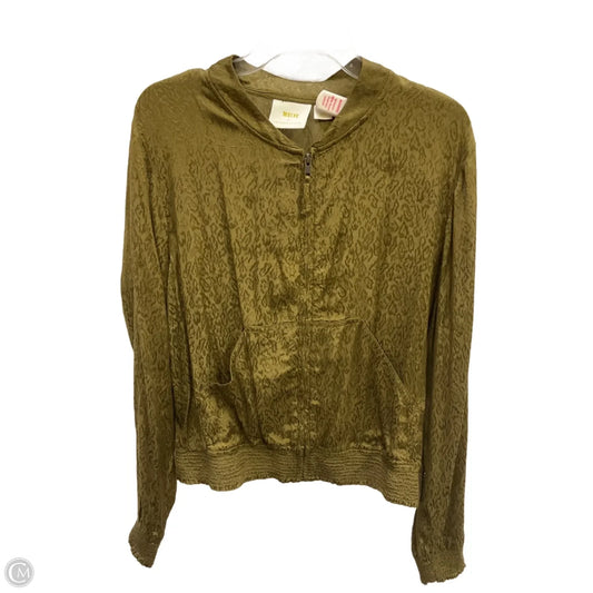Top Long Sleeve By Maeve In Green, Size: L