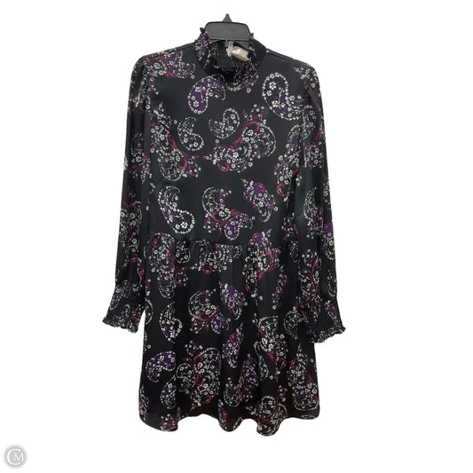 loft floral midi dress Dress Casual Midi By Loft In Orange & Purple, Size: XLp