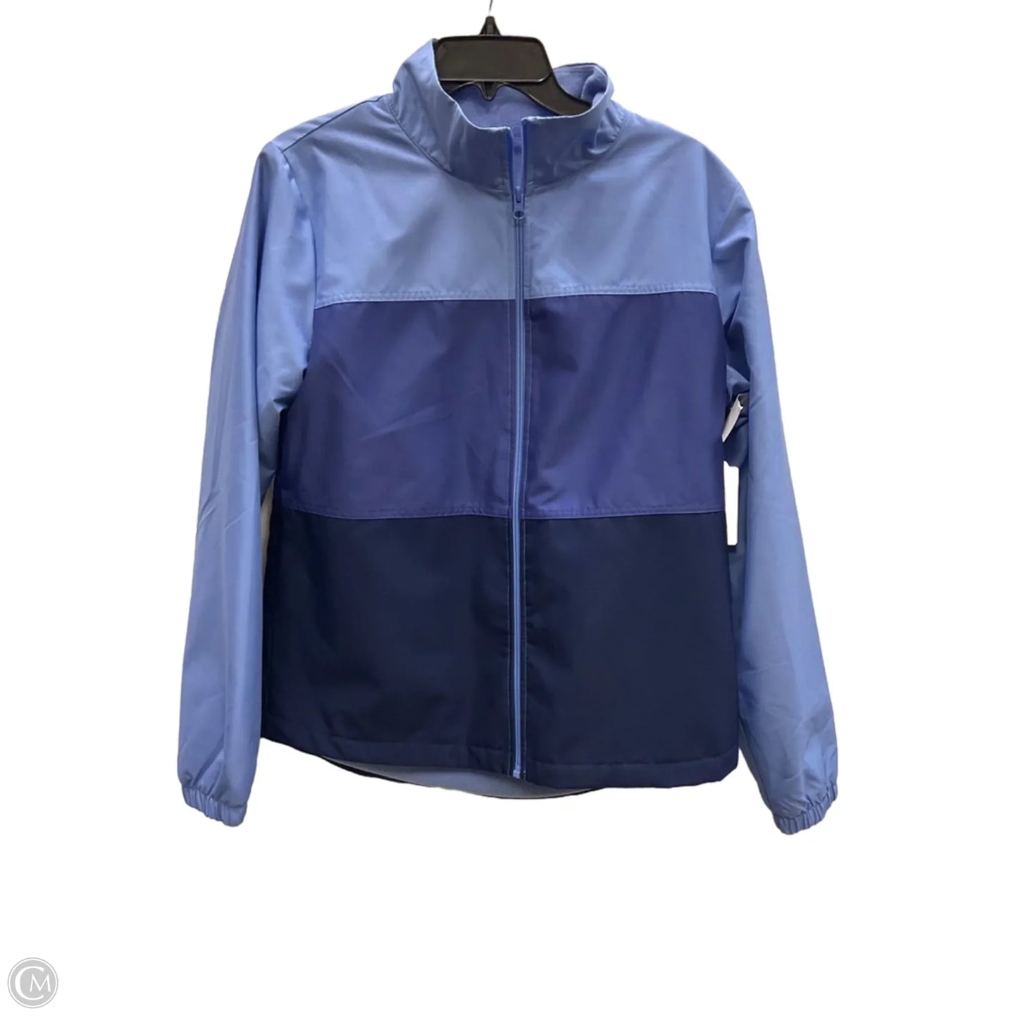 Jacket Windbreaker By St Johns Bay In Blue, Size: S
