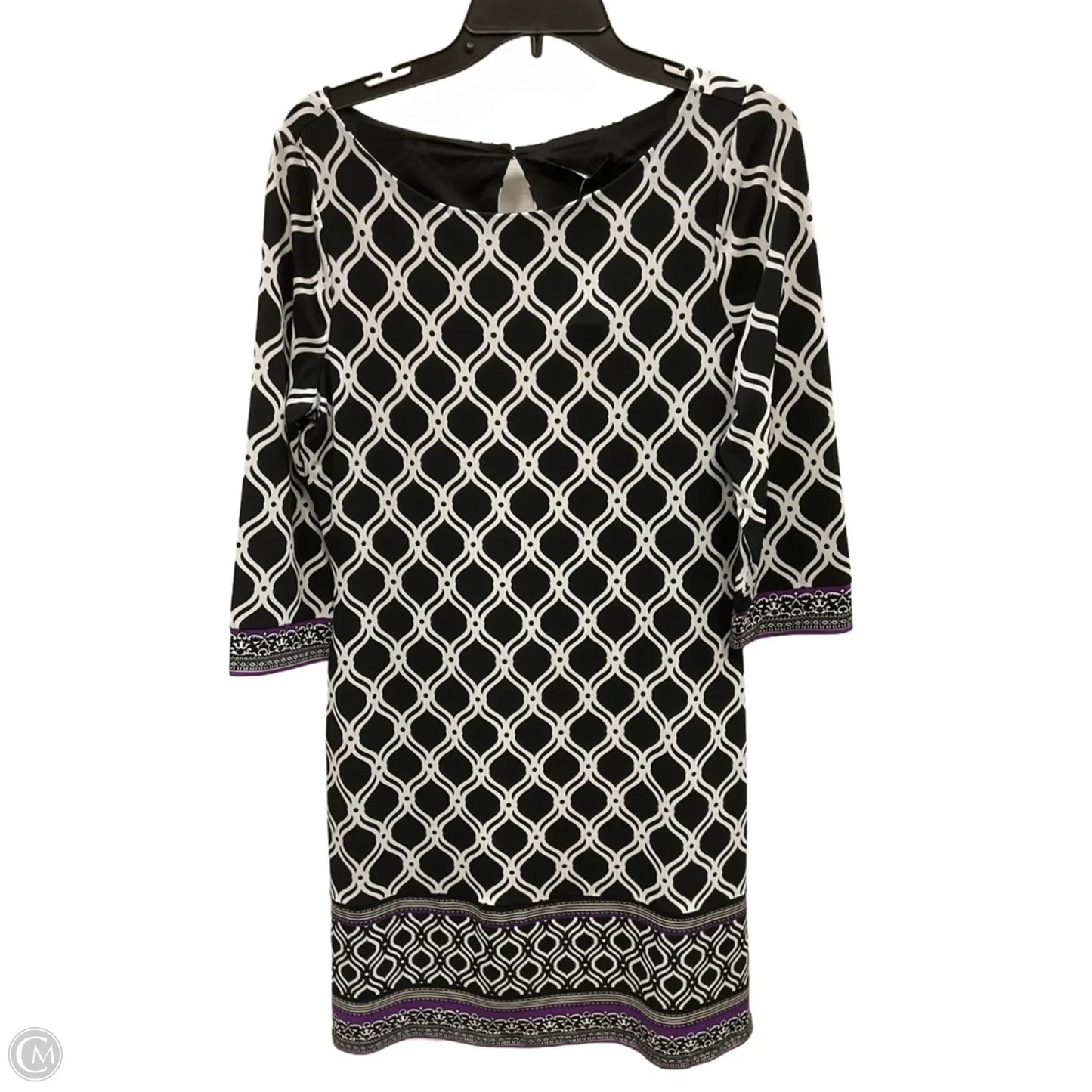 Dress Party Midi By White House Black Market In Black, Size: M