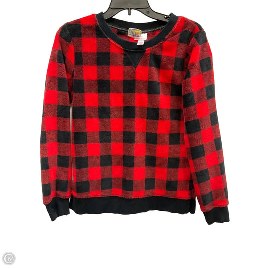 Sweatshirt Crewneck By Target In Checkered Pattern, Size: S
