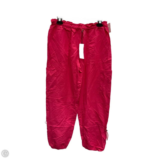 Athletic Pants By Discreet Wear In Pink, Size: M