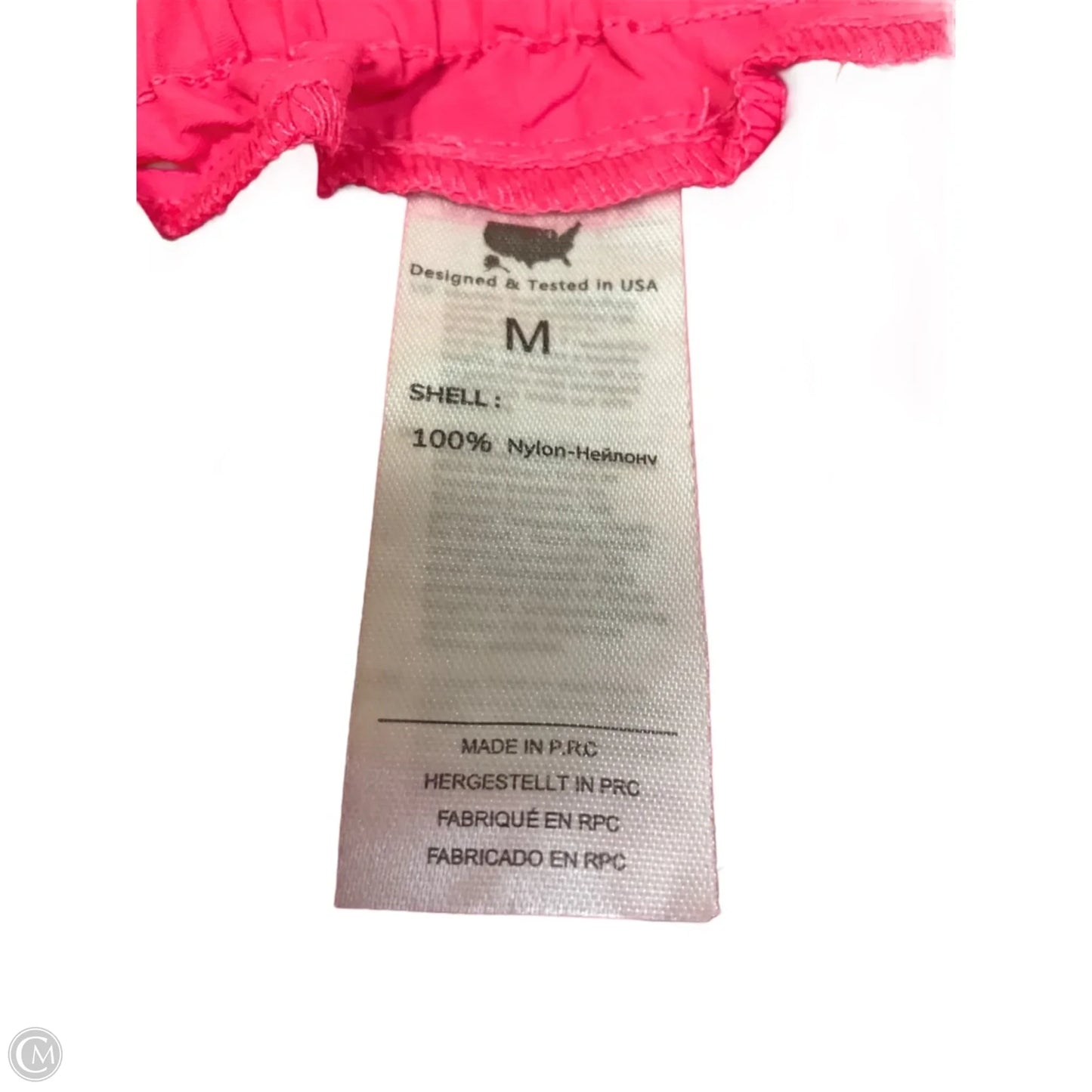 Athletic Pants By Discreet Wear In Pink, Size: M