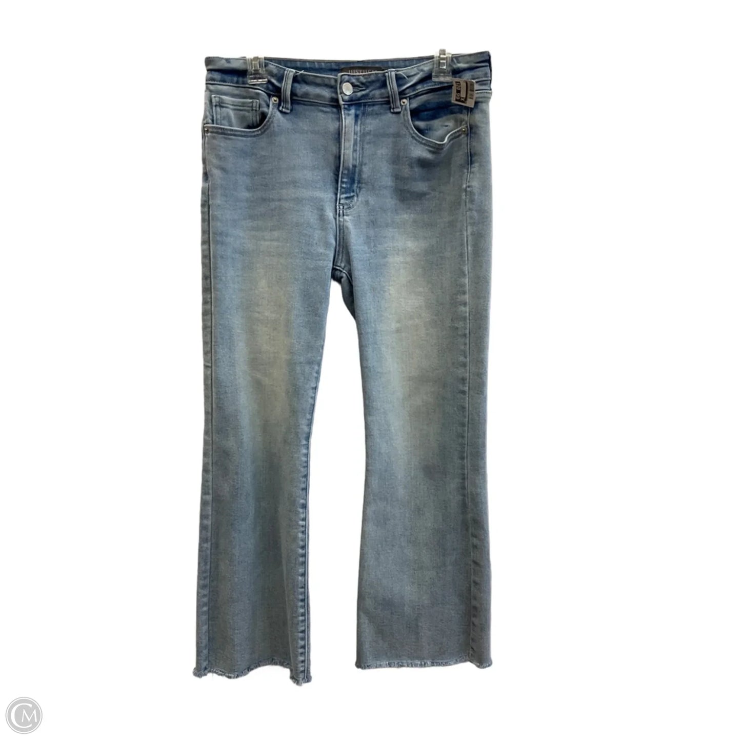 Jeans Flared By Just Usa In Blue Denim, Size: 10