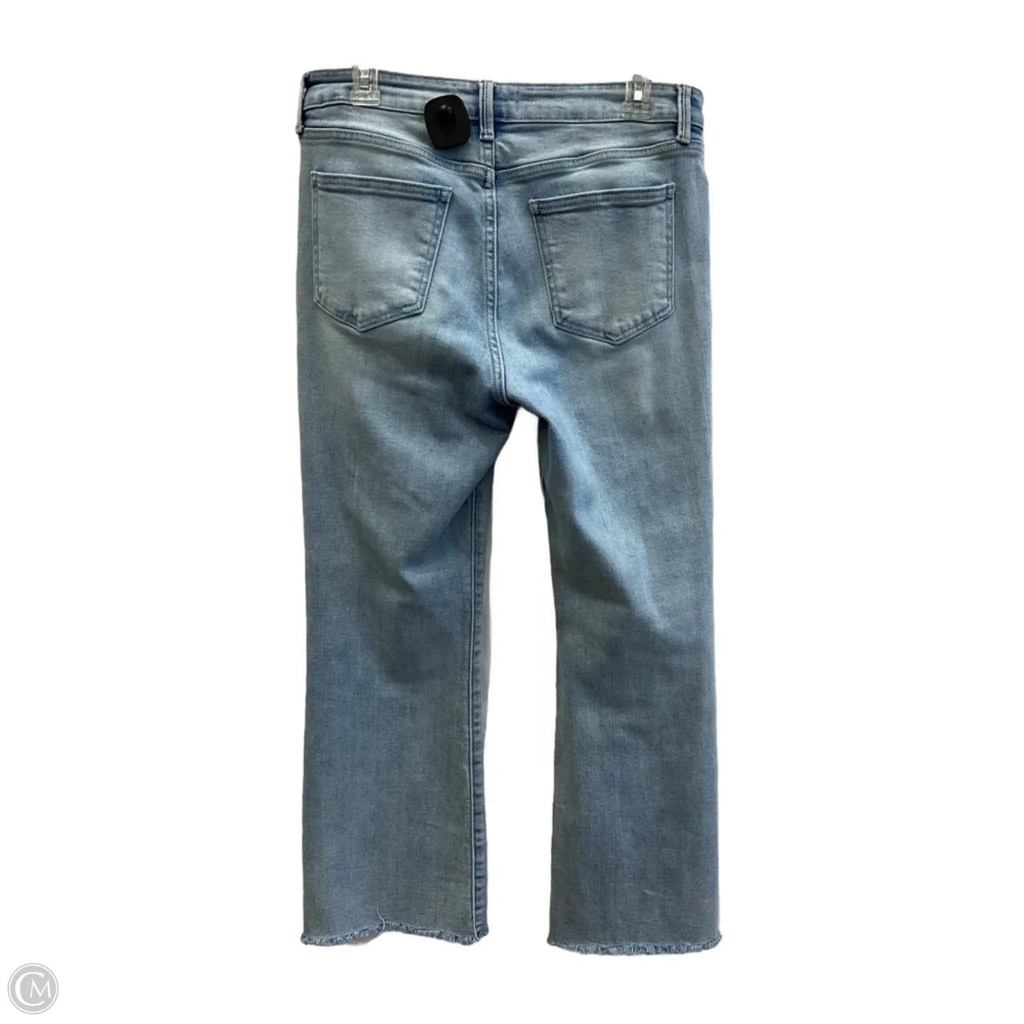 Jeans Flared By Just Usa In Blue Denim, Size: 10