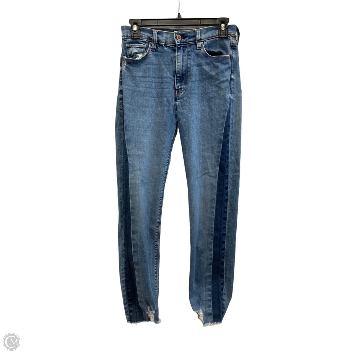 Jeans Skinny By Hudson In Blue Denim, Size: 4