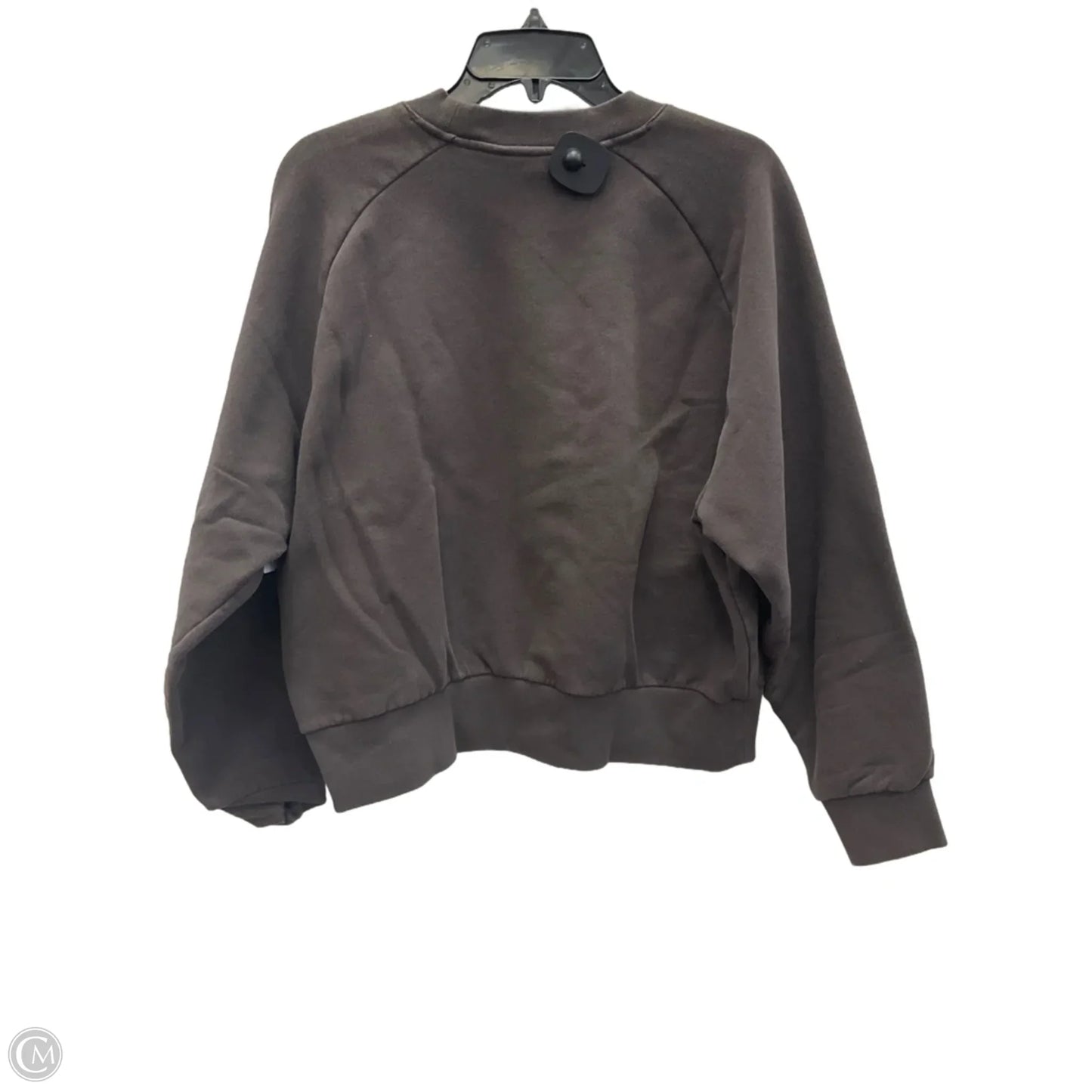 Athletic Sweatshirt Crewneck By Athleta In Brown, Size: L