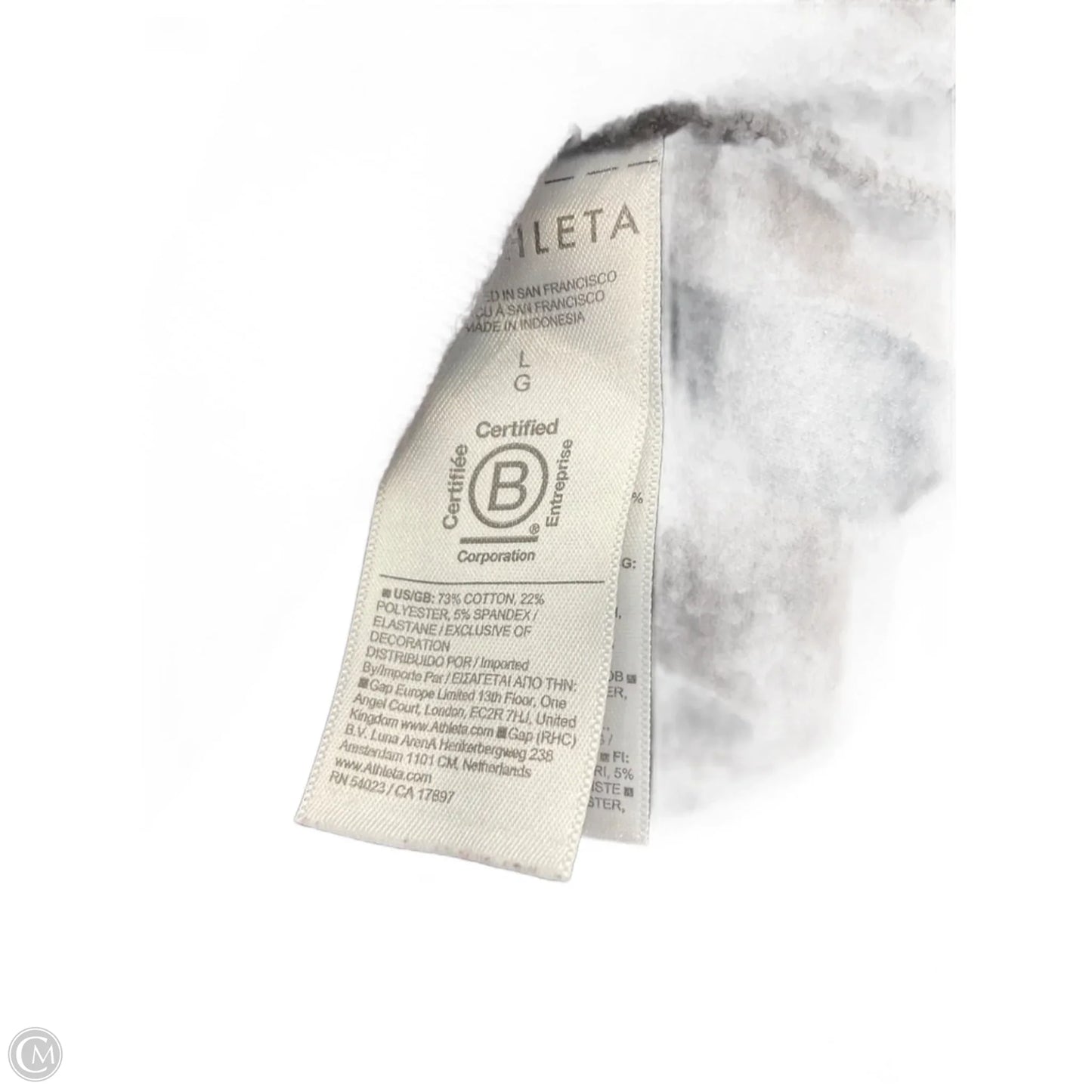 Athletic Sweatshirt Crewneck By Athleta In Brown, Size: L