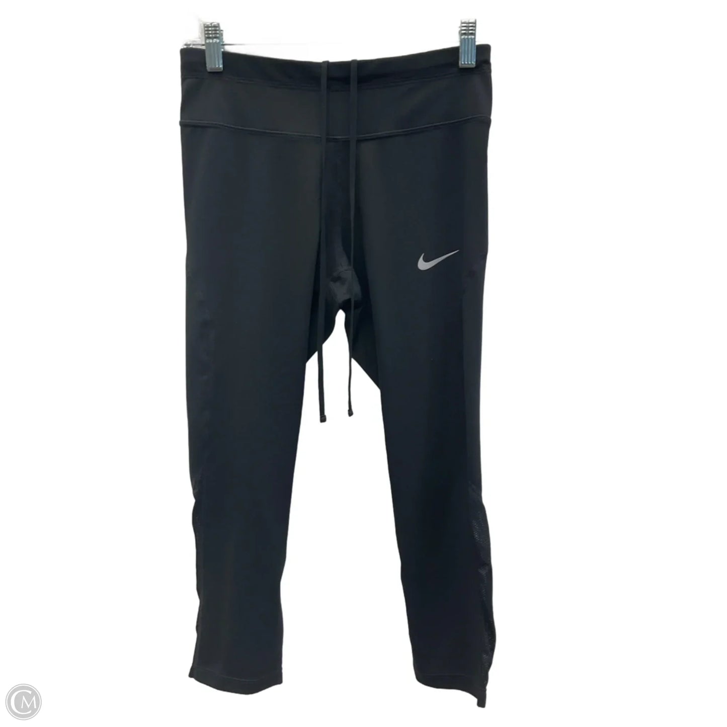 Athletic Leggings Capris By Nike Apparel In Black, Size: M