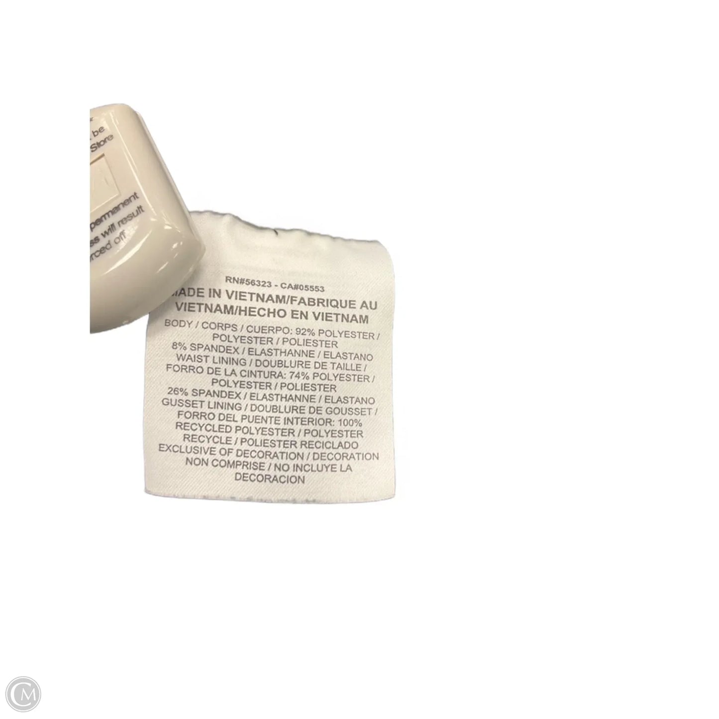 Athletic Leggings Capris By Nike Apparel In Black, Size: M