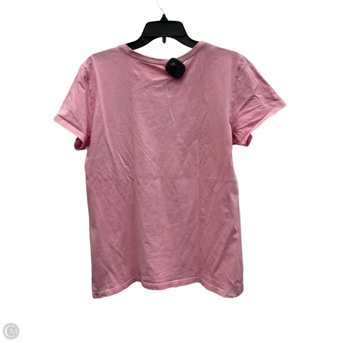 Top Short Sleeve Basic By Life Is Good In Pink, Size: L