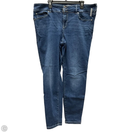 Jeans Skinny By Torrid In Blue Denim, Size: 20