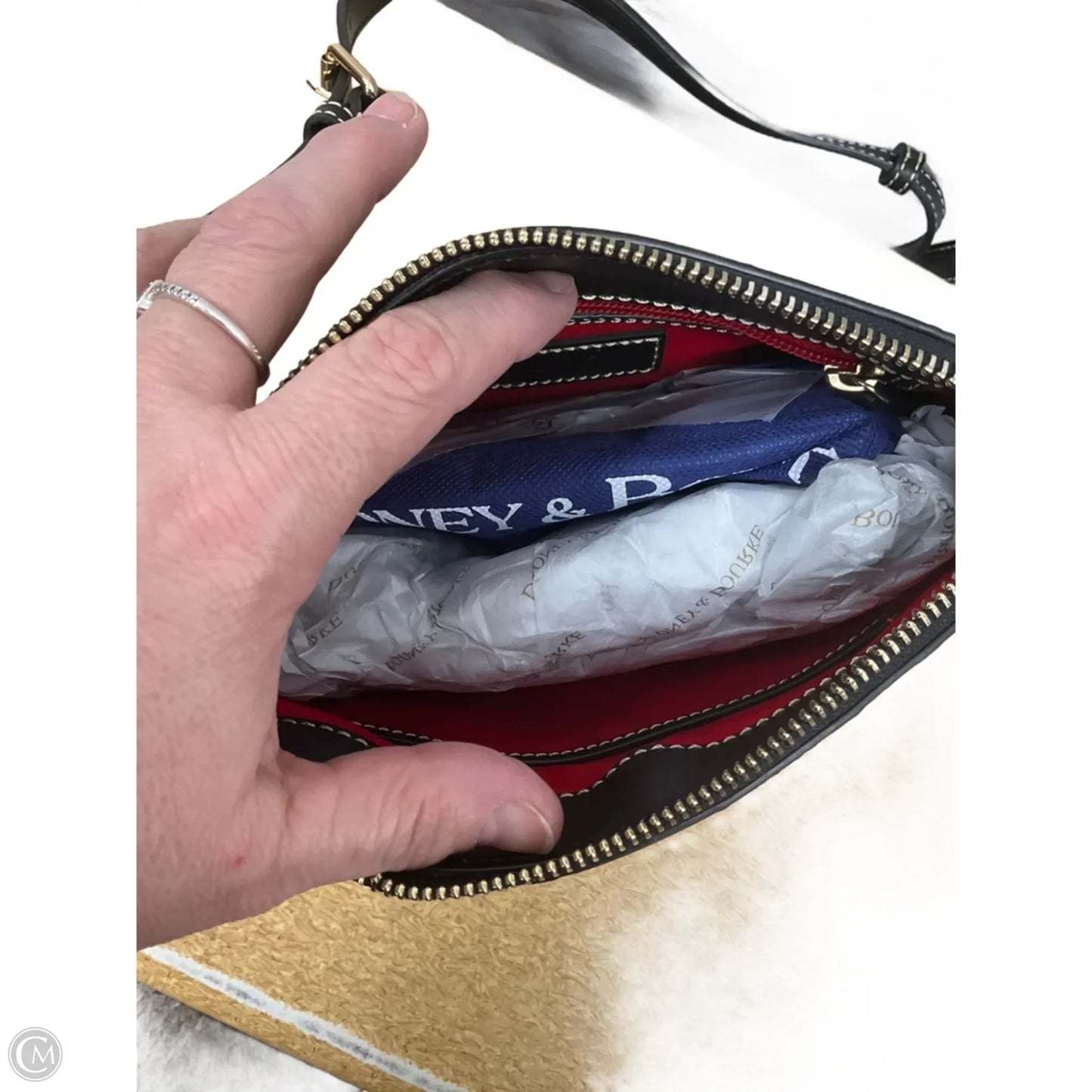 Crossbody Designer By Dooney And Bourke, Size: Medium