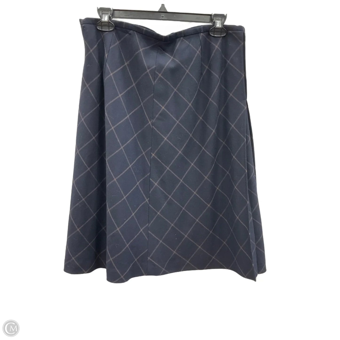 Skirt Midi By Talbots In Plaid Pattern, Size: 10