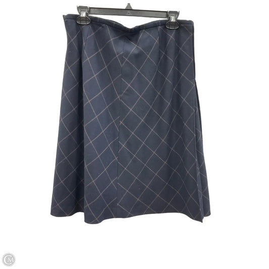 Skirt Midi By Talbots In Plaid Pattern, Size: 10