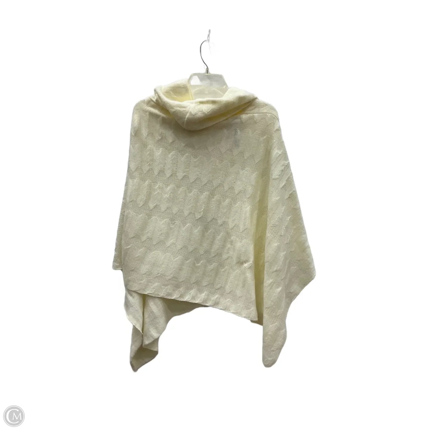Poncho By Chicos In Cream, Size: S