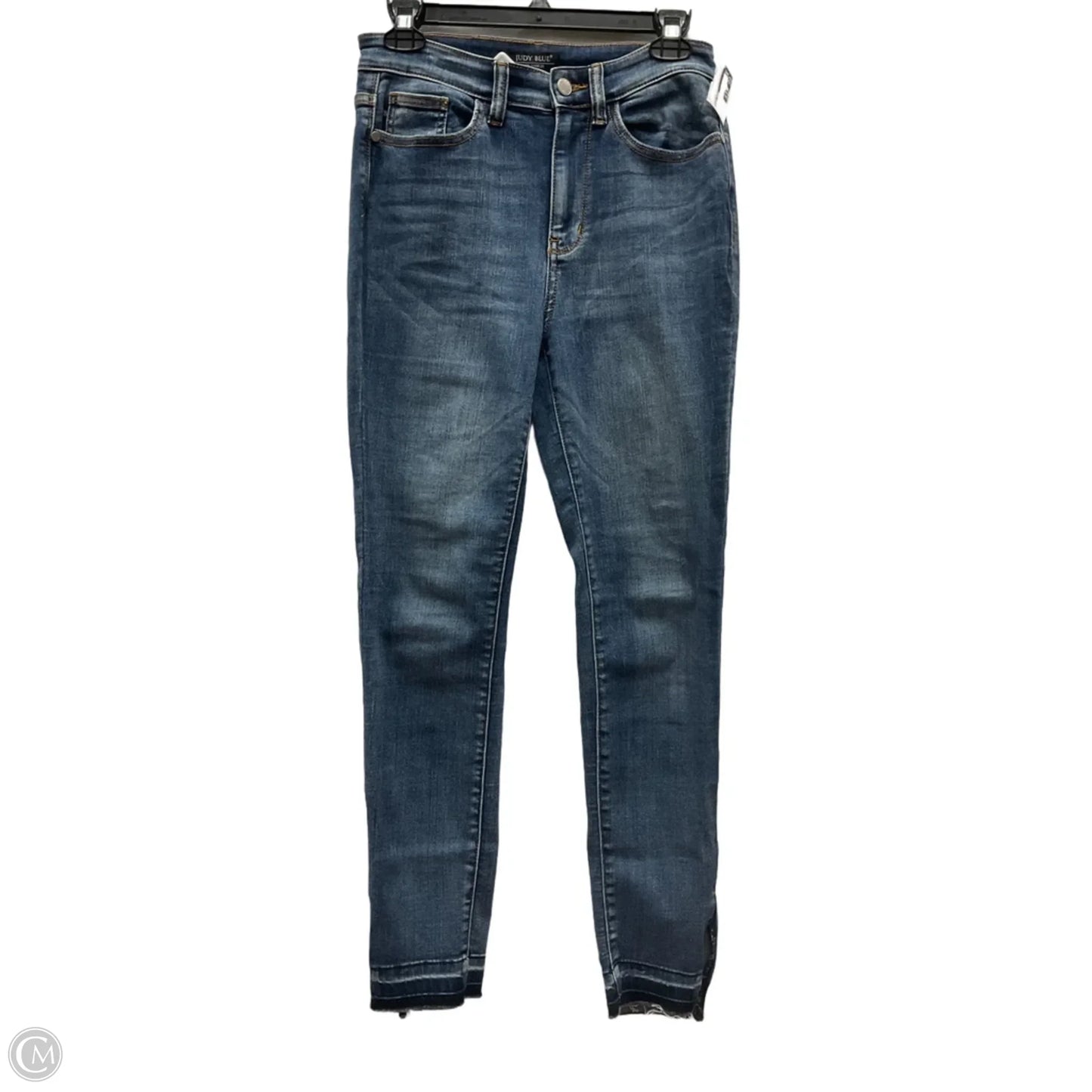 Jeans Skinny By Judy Blue In Blue Denim, Size: 2