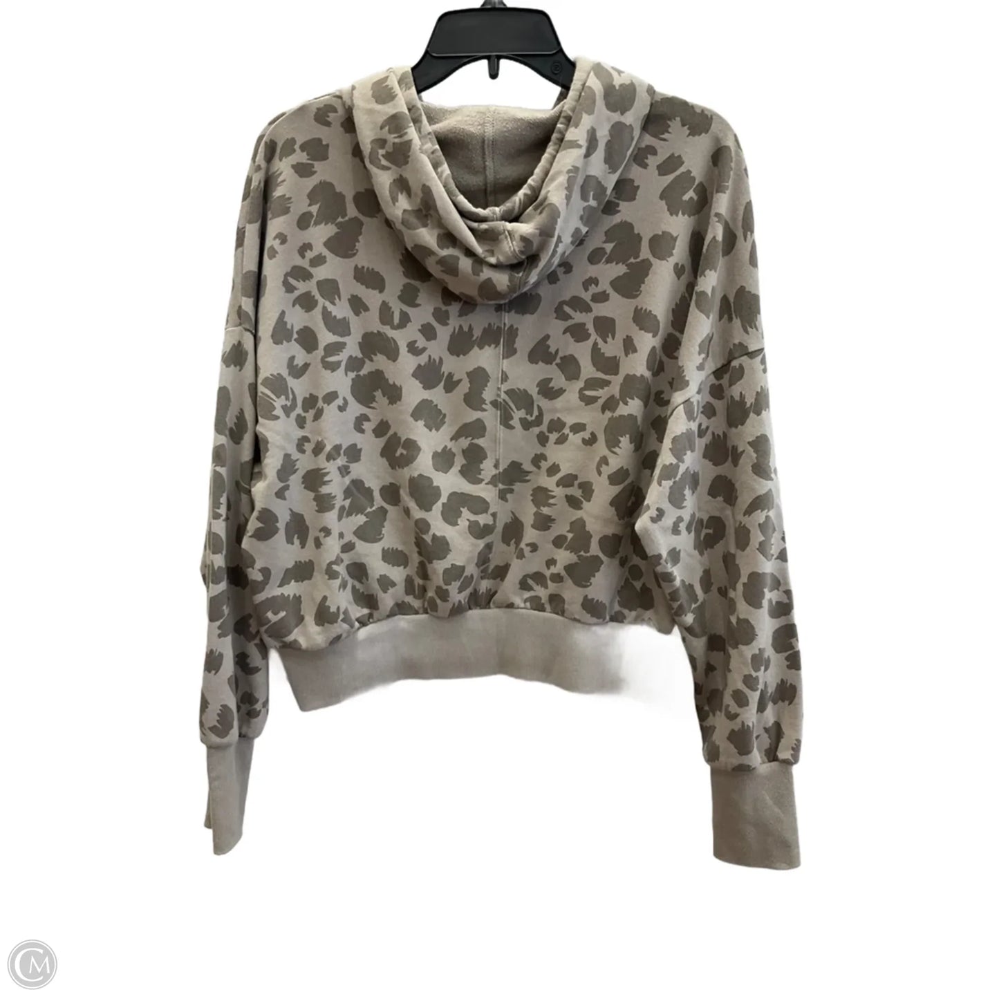 Sweatshirt Hoodie By Sage In Camouflage Print, Size: M