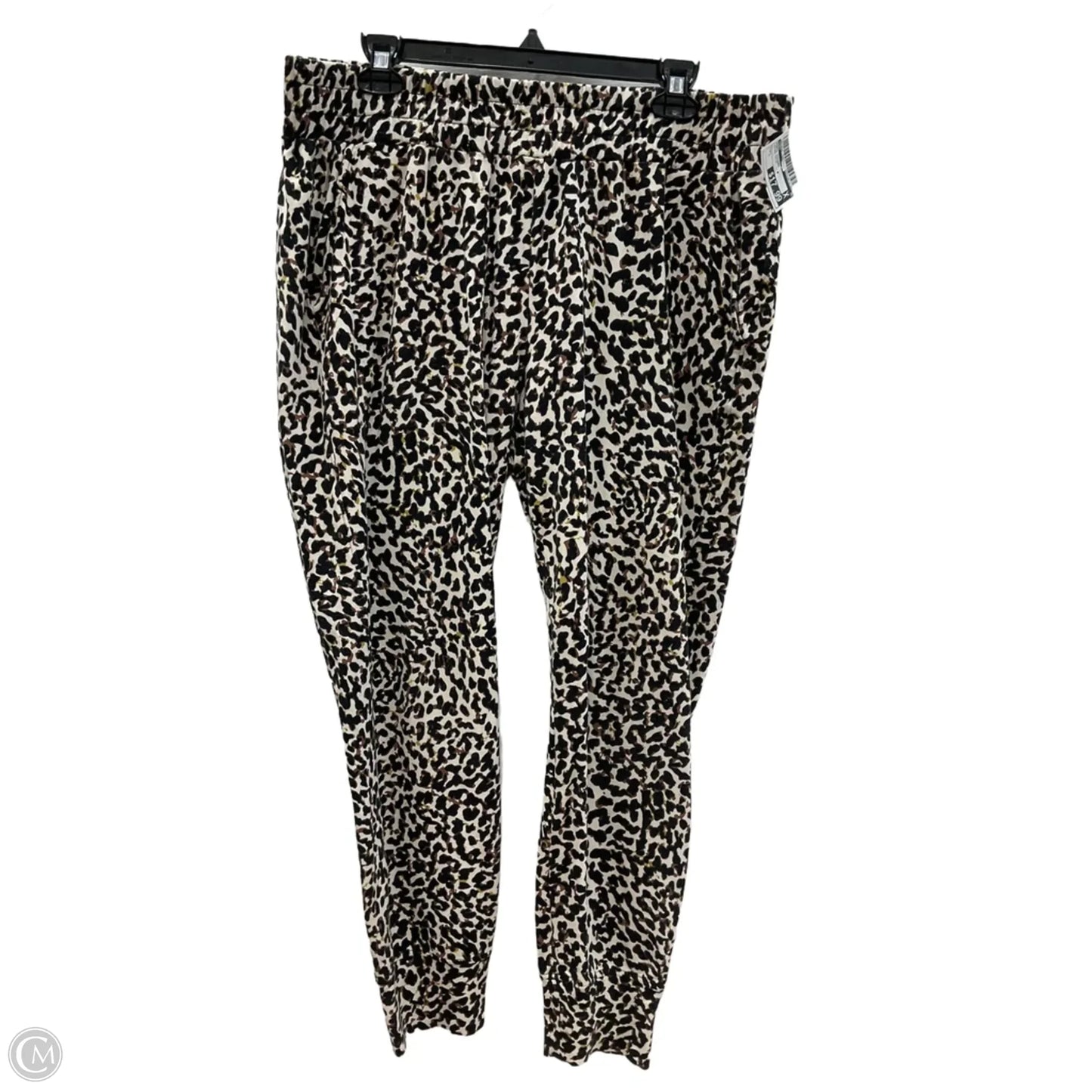 Pants Joggers By Cabi In Animal Print, Size: L