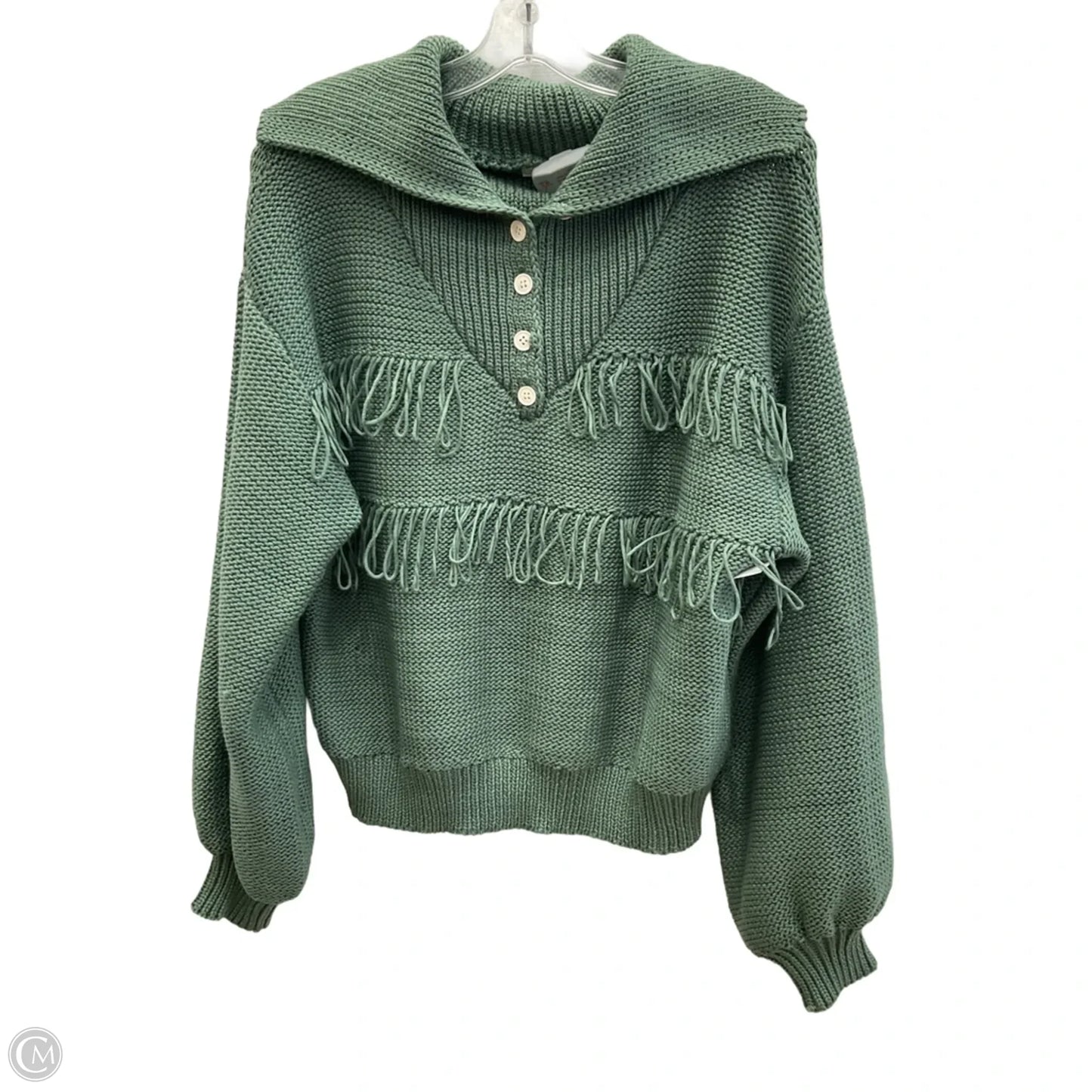 Sweater By Pol In Green, Size: S