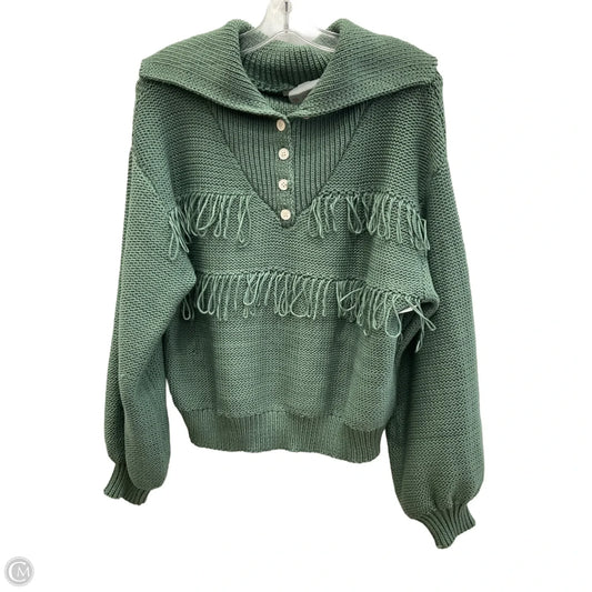 Sweater By Pol In Green, Size: S
