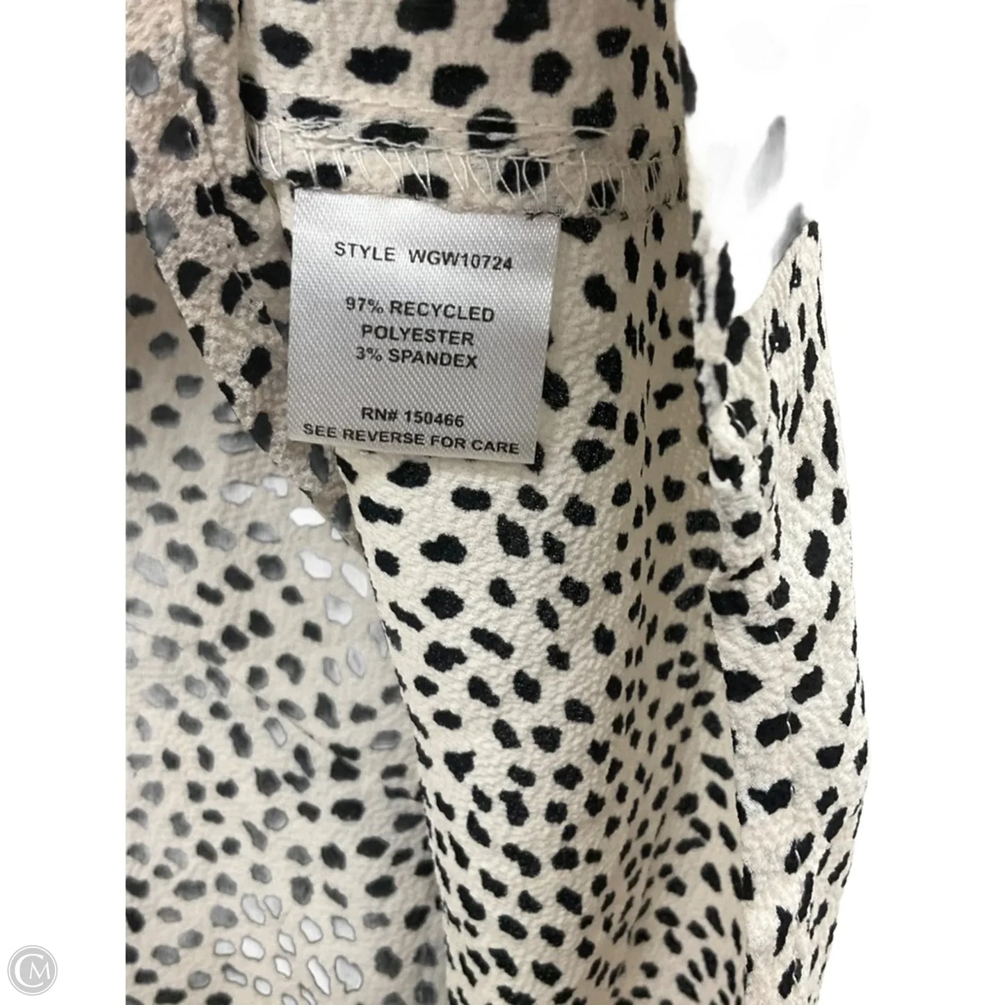 Top 3/4 Sleeve By 41 Hawthorn In Animal Print, Size: Xs