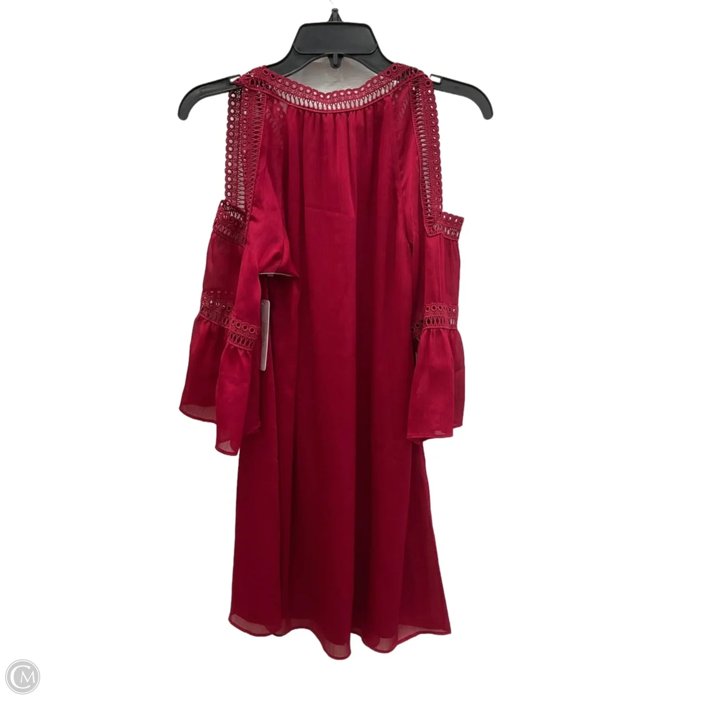 Top 3/4 Sleeve By Laundry In Red, Size: 4p