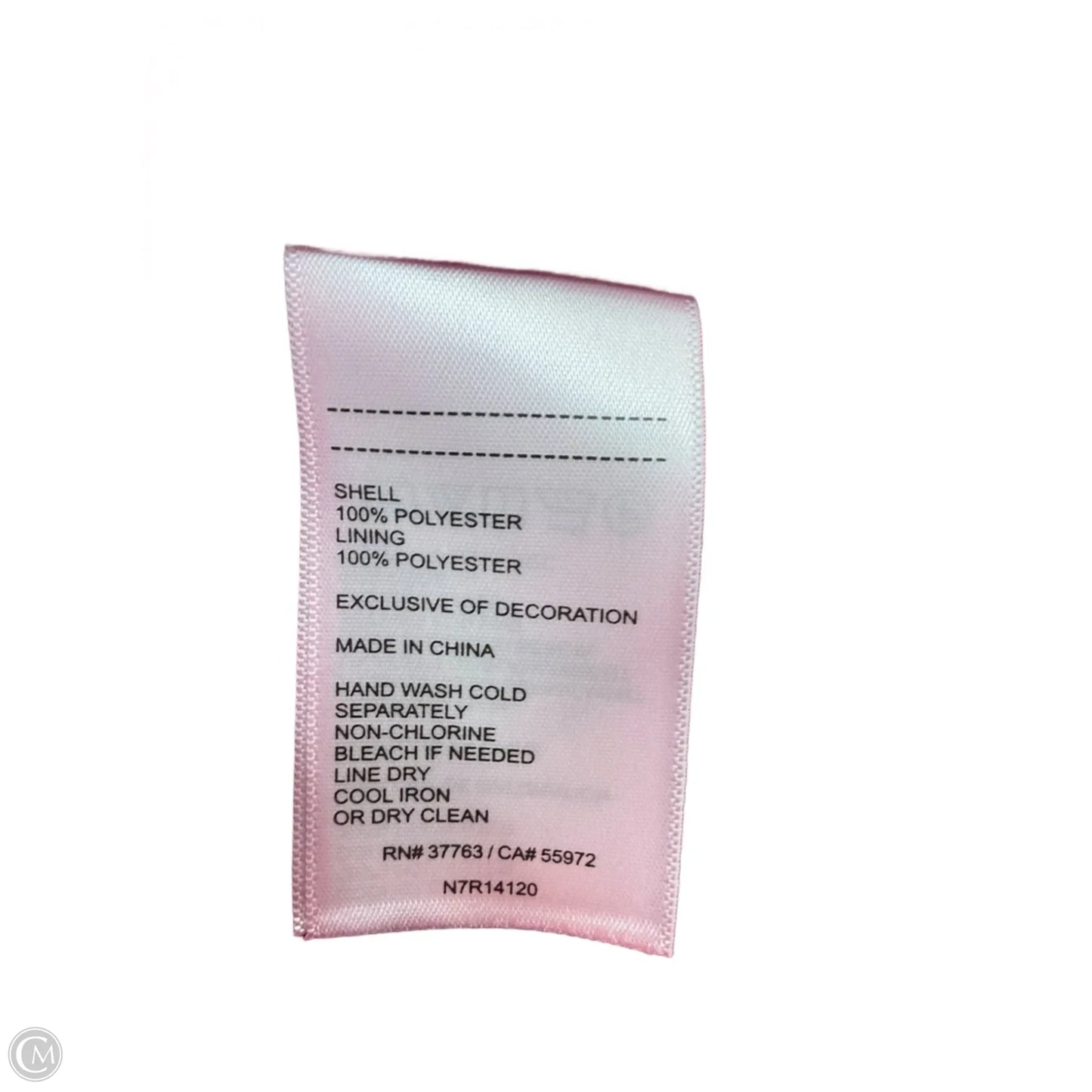 Top 3/4 Sleeve By Laundry In Red, Size: 4p