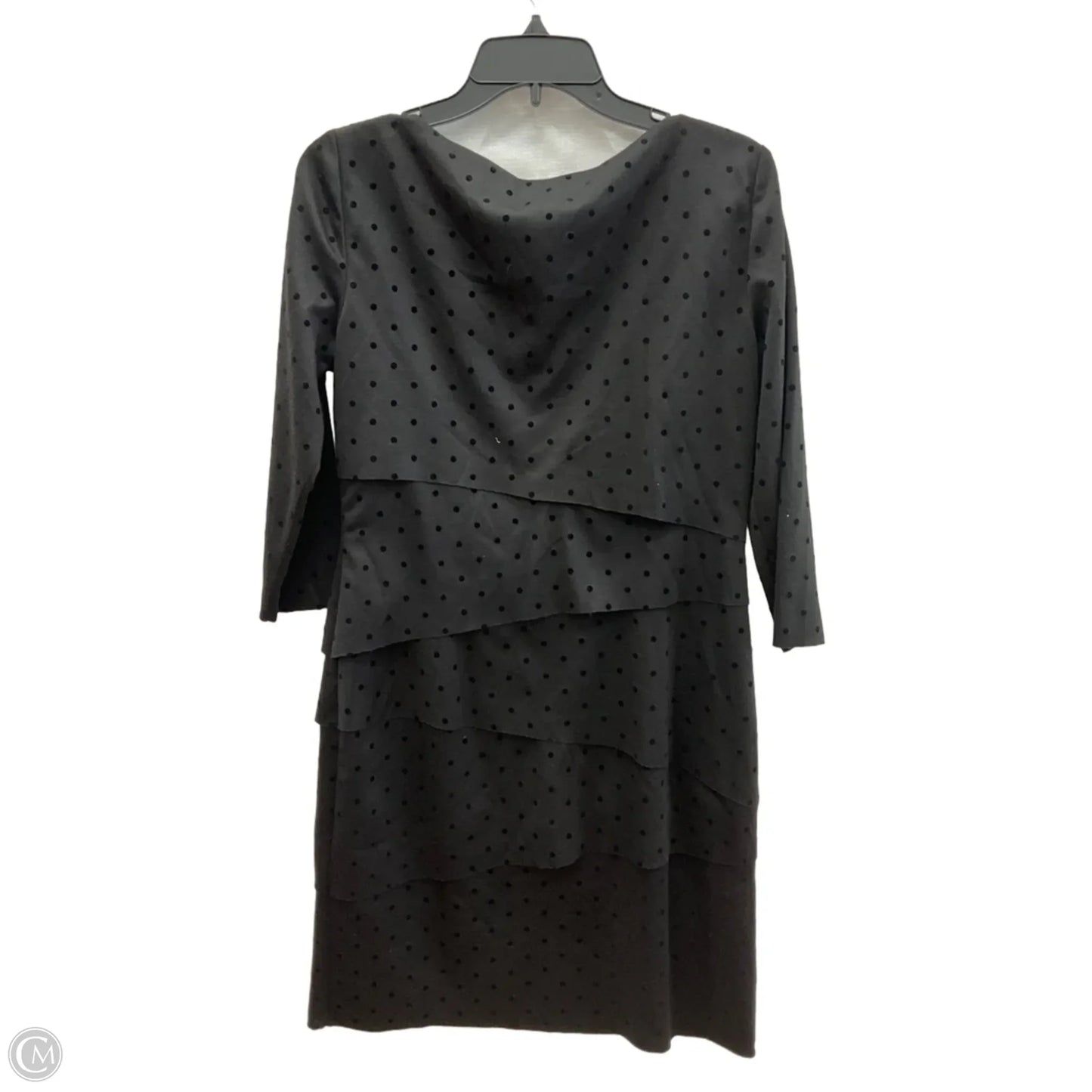 Dress Work By Tahari In Black, Size: 8