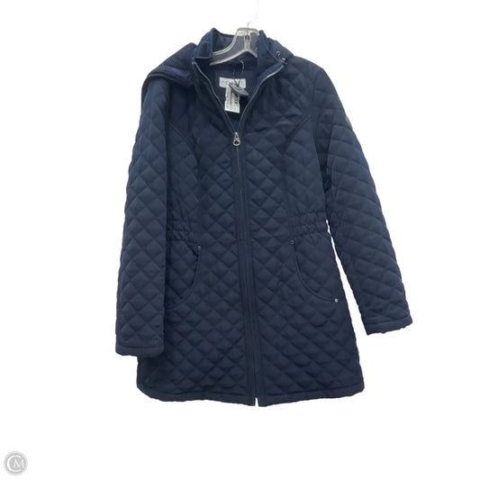 Jacket Puffer & Quilted By Laundry In Navy, Size: M