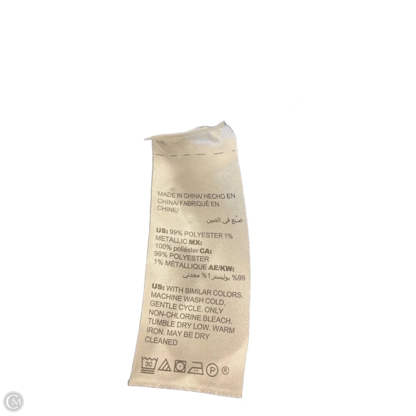 Sweater By Chicos In Blue & Brown, Size: Xl