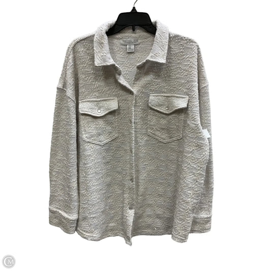 Blouse Long Sleeve By Rachel Zoe In White, Size: Xl