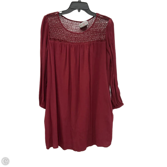 Dress Party Short By Gap In Maroon, Size: M