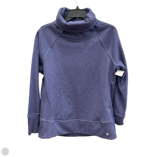 Sweatshirt Collar By Apana In Blue, Size: M